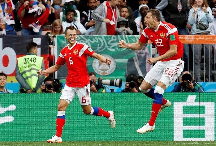 Russia nel match inaugurale