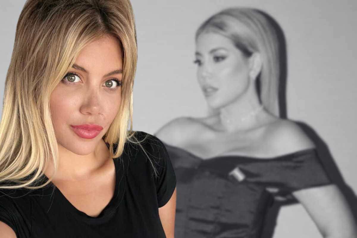 Wanda Nara acconciatura