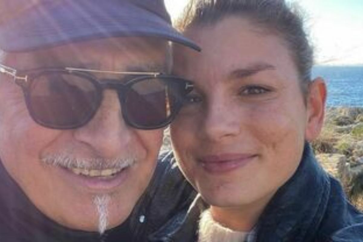 Emma Marrone con il padre Rosario