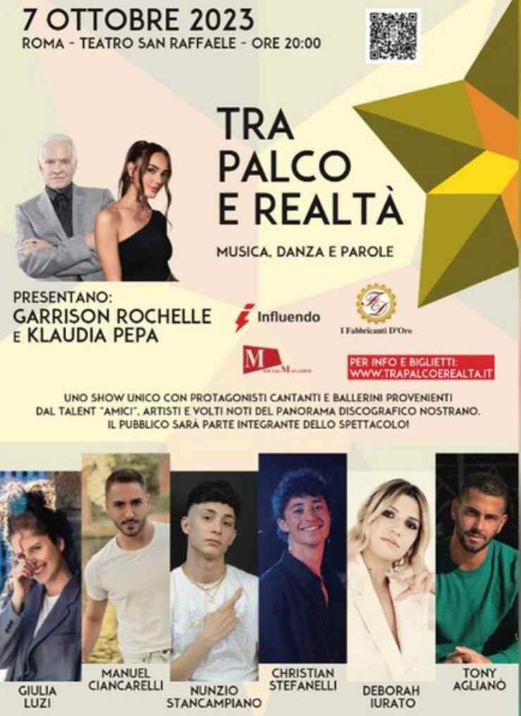 Tra palco e realtà, gli ex protagonisti di Amici in evento a Roma