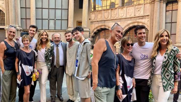 lorella cuccarini con roberto bolle