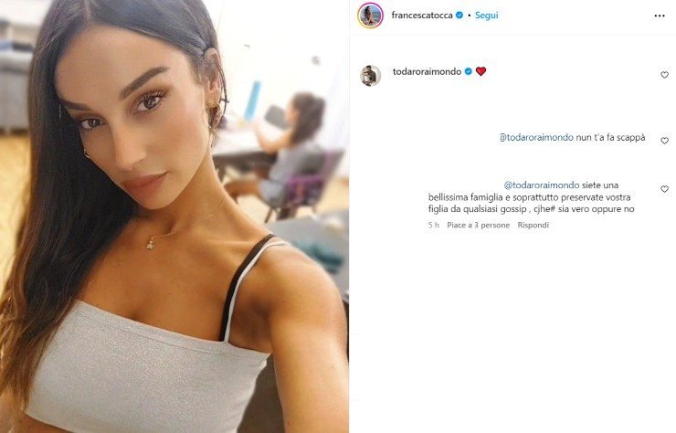 francesca tocca raimondo todaro crisi instagram