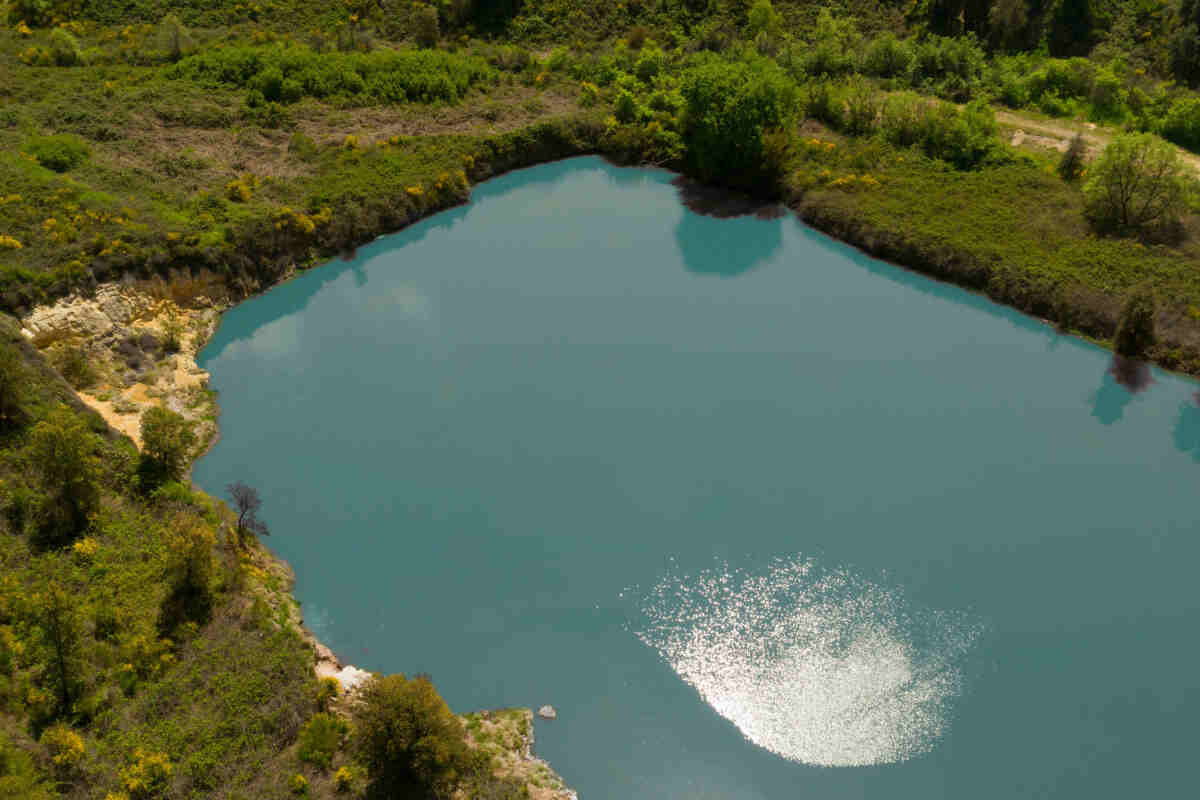 Il bio-lago balneabile nei Castelli Romani