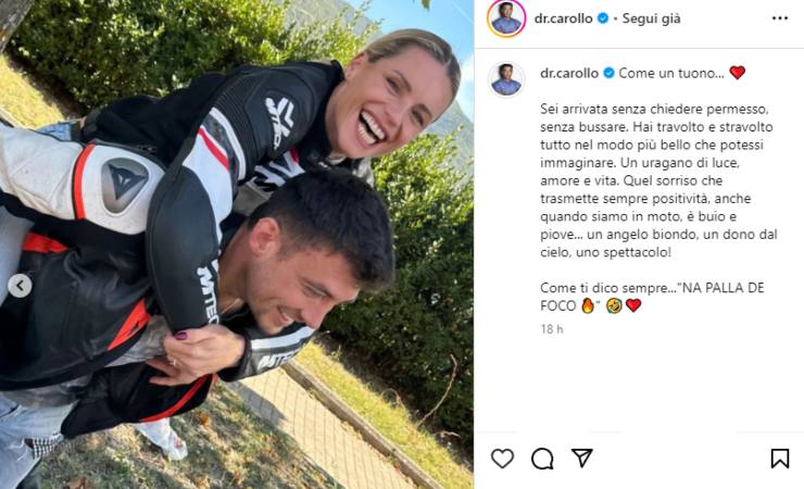 michelle hunziker dedica alessandro