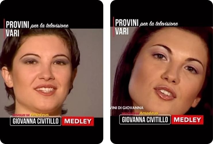Giovanna Civitillo video esordi bugia provini