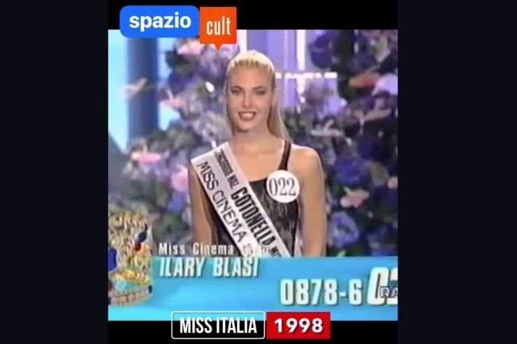 ilary blasi a Miss Italia