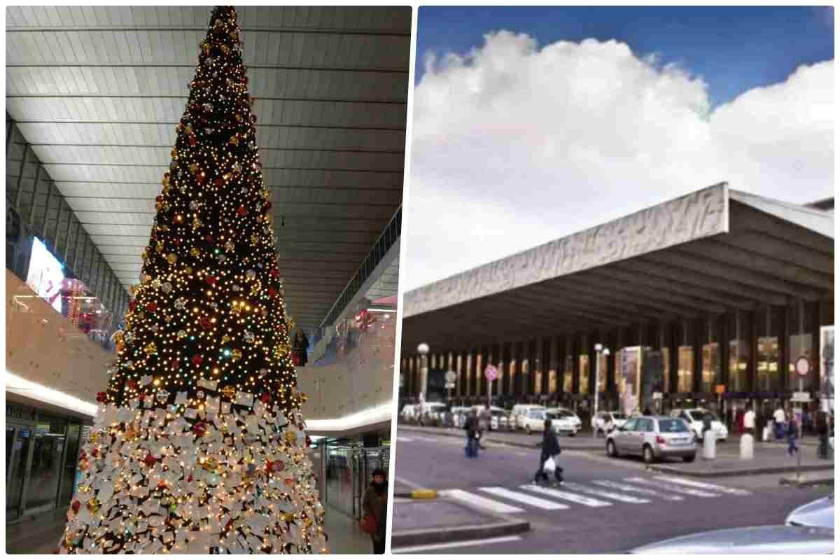 L'albero di Natale dei desideri alla stazione Termini