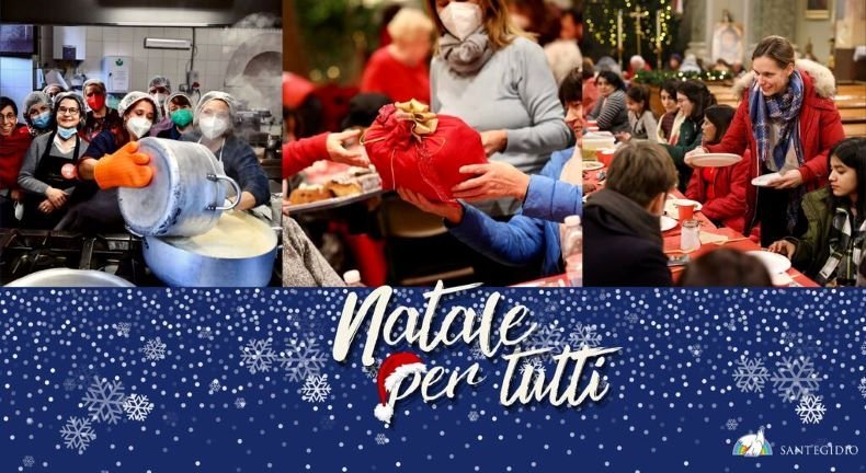 Solidarietà e carità, i valori cristiani per donare ai più bisognosi un Natale più sereno.