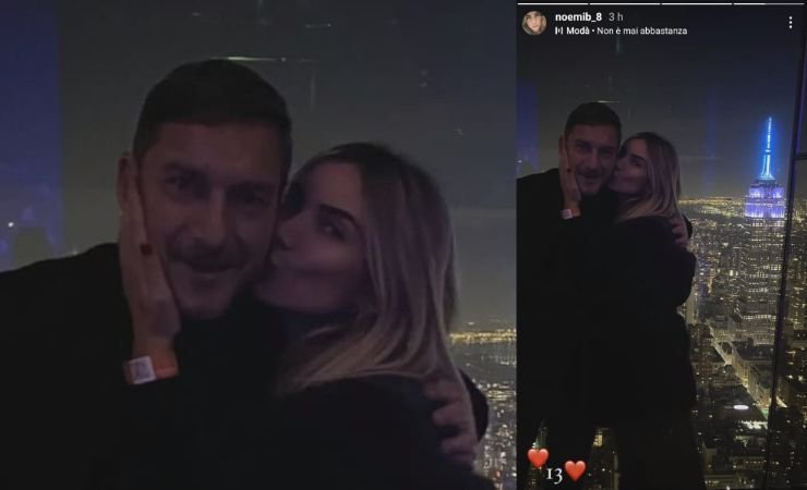 L'anniversario di Totti e Noemi Bocchi insospettisce gli utenti