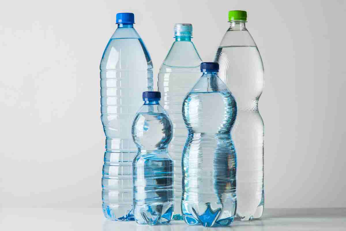 Dato allarmante acqua in bottiglia