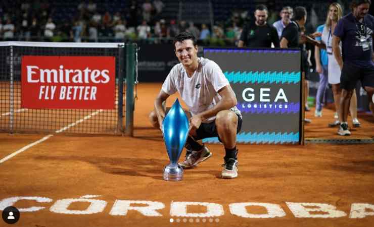 Darderi vince come Sinner un torneo ATP di tennis