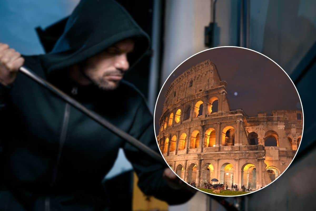Roma allarme furti