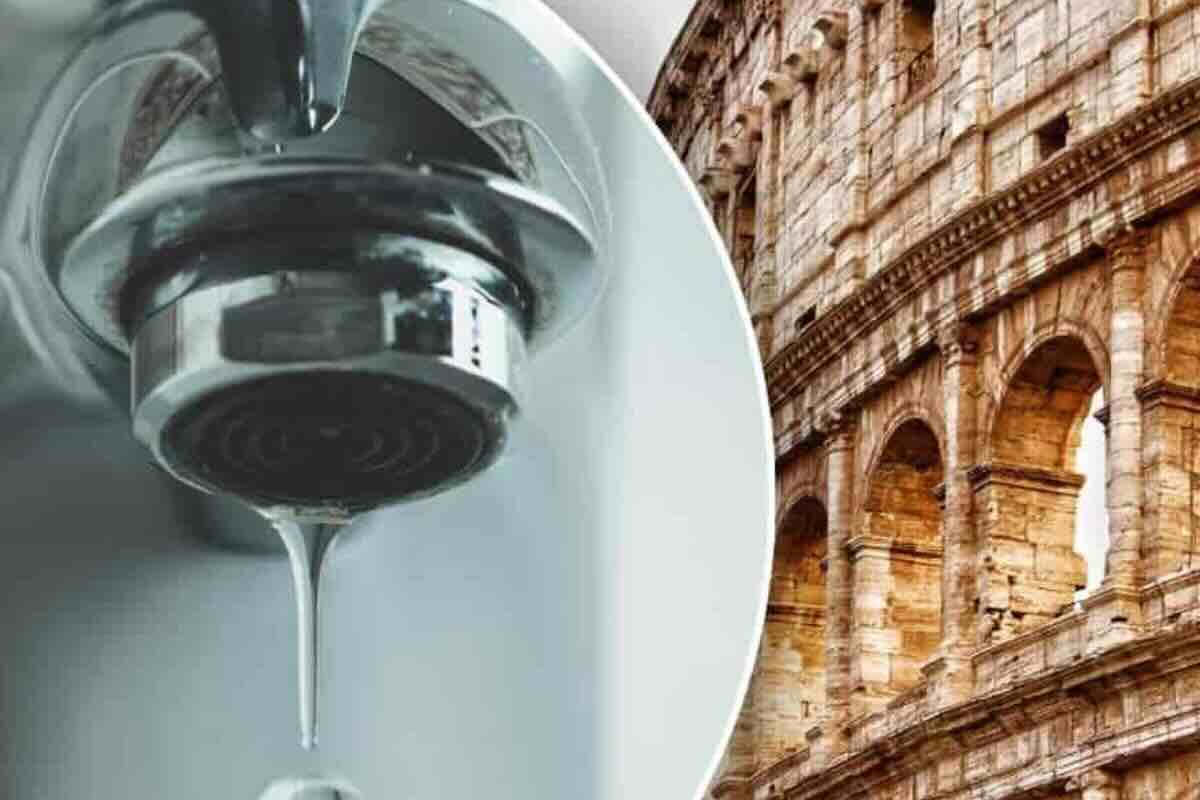 Roma quartieri senza fornitura d'acqua