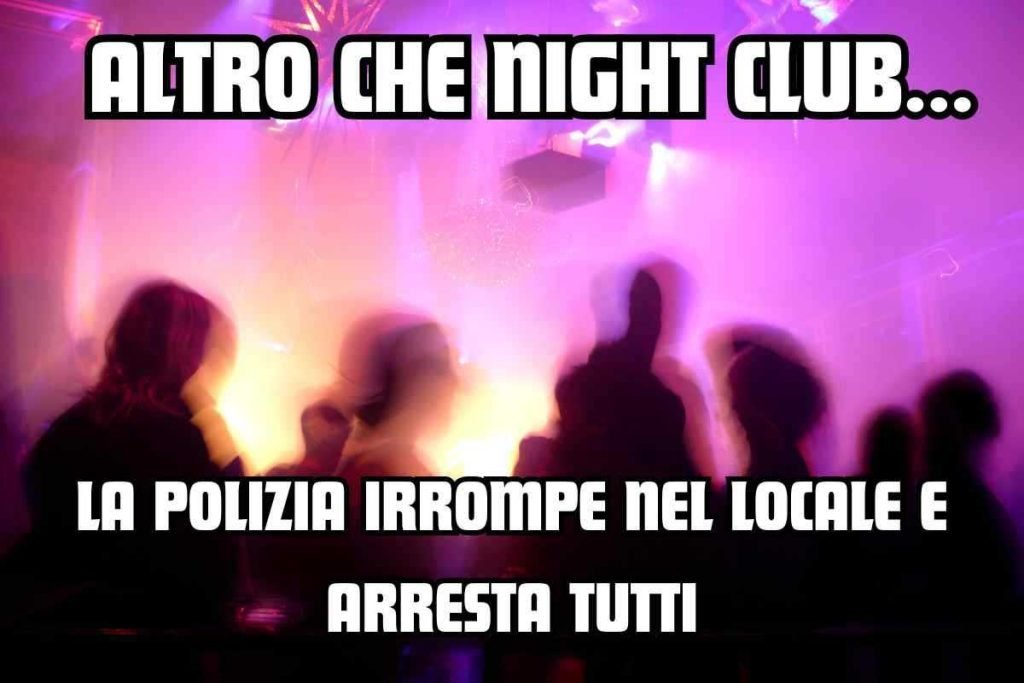 Night club arresti