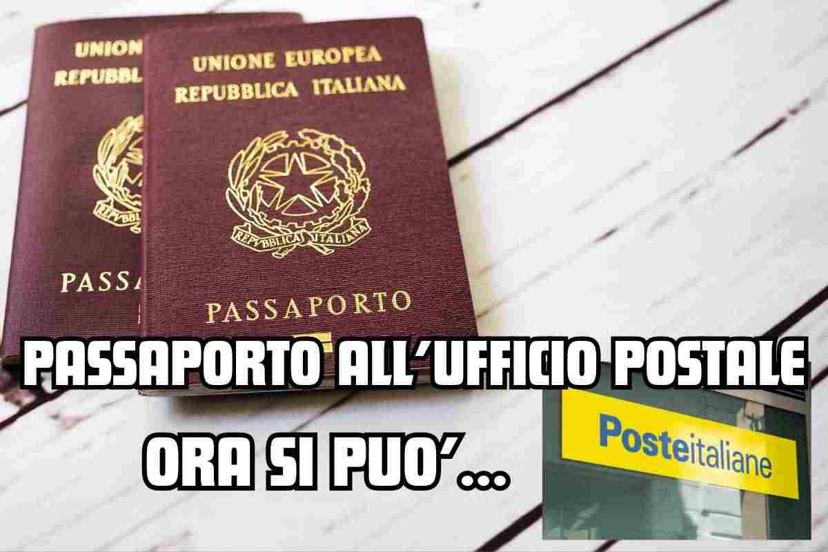 Passaporto Ufficio Postale