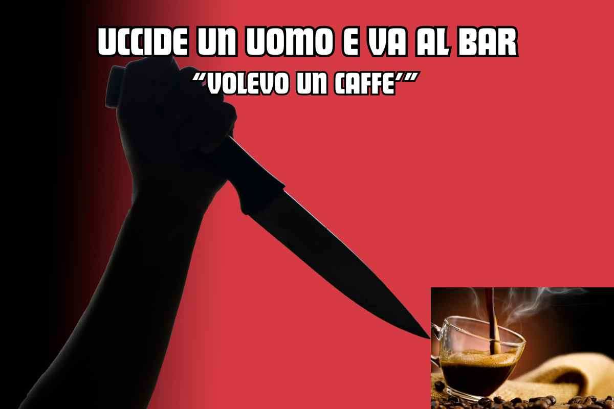 uccide uomo bar