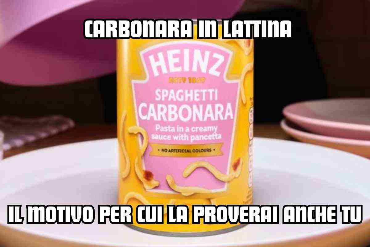 carbonara in lattina