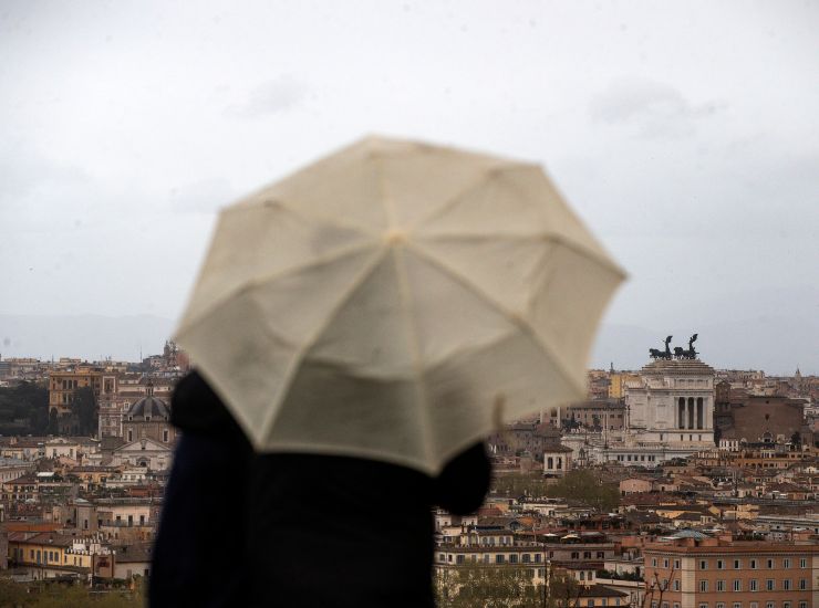 Esclusiva meteorologo maltempo Roma