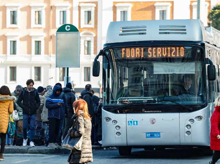 Autobus sciopero