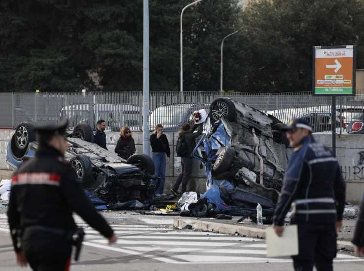 Incidente auto polizia