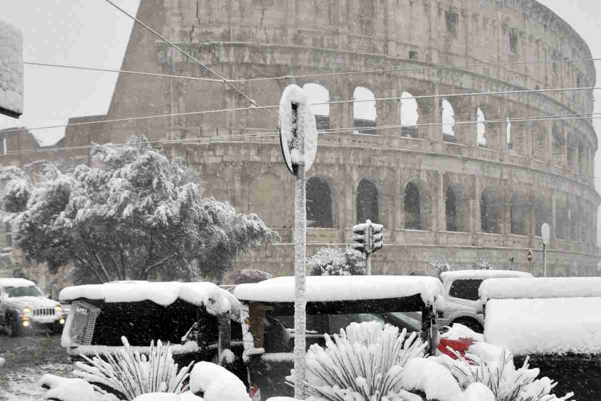 Neve a Roma