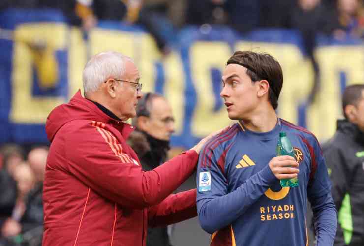 Paulo Dybala con Ranieri