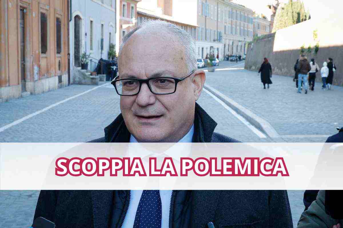 Roberto Gualtieri sindaco di Roma a via San Teodoro 