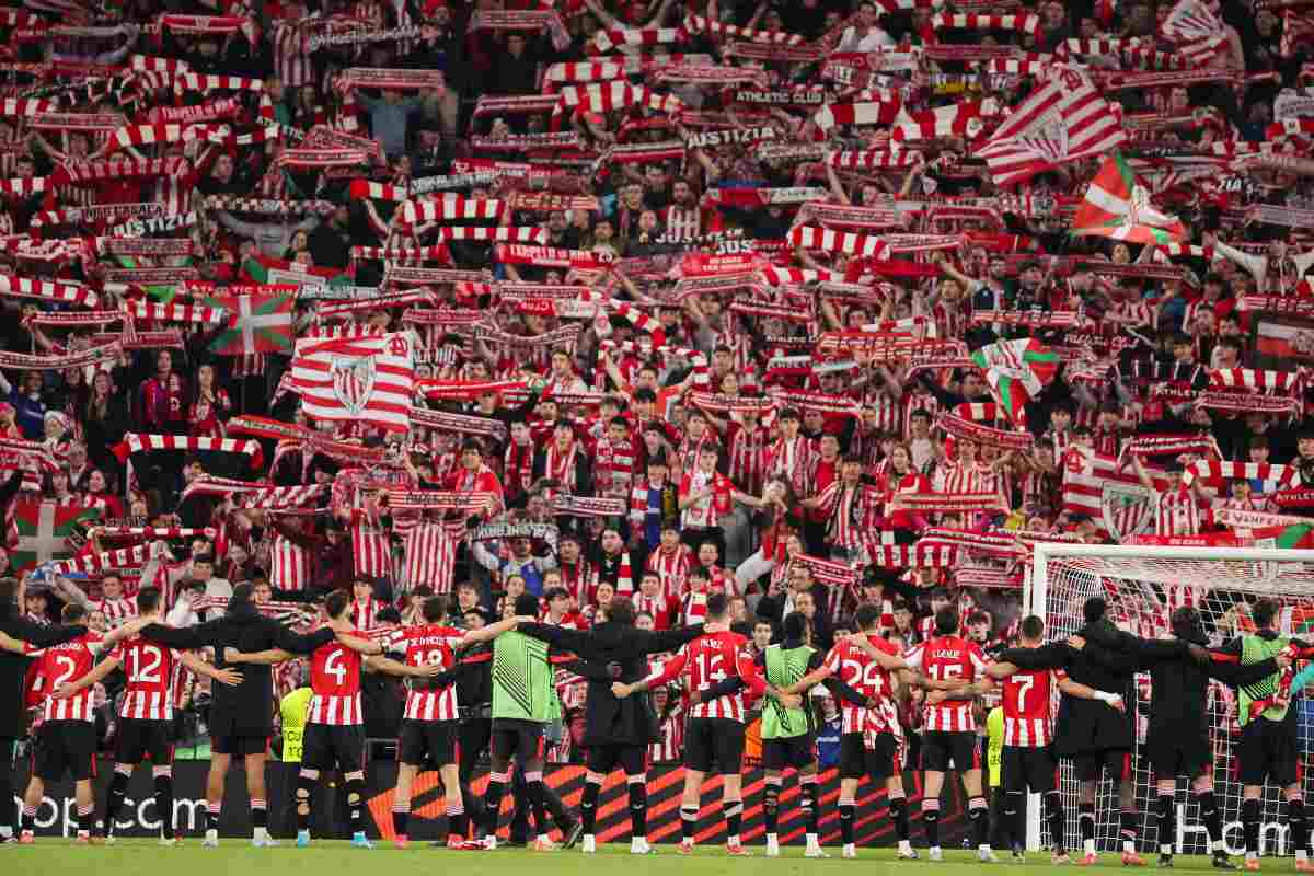 la curva dell'athletic bilbao