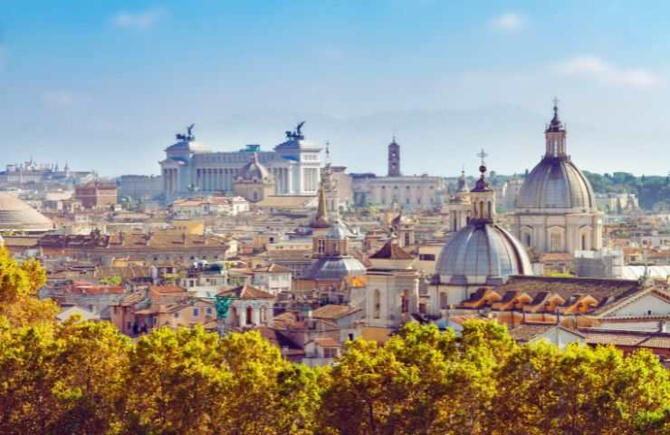 roma dall'alto