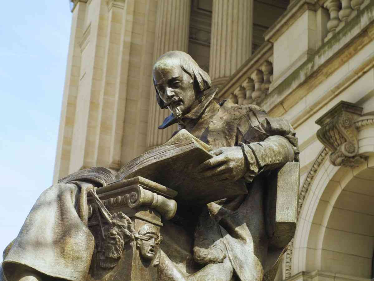 shakespeare statua