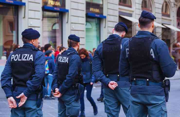 Polizia in azione