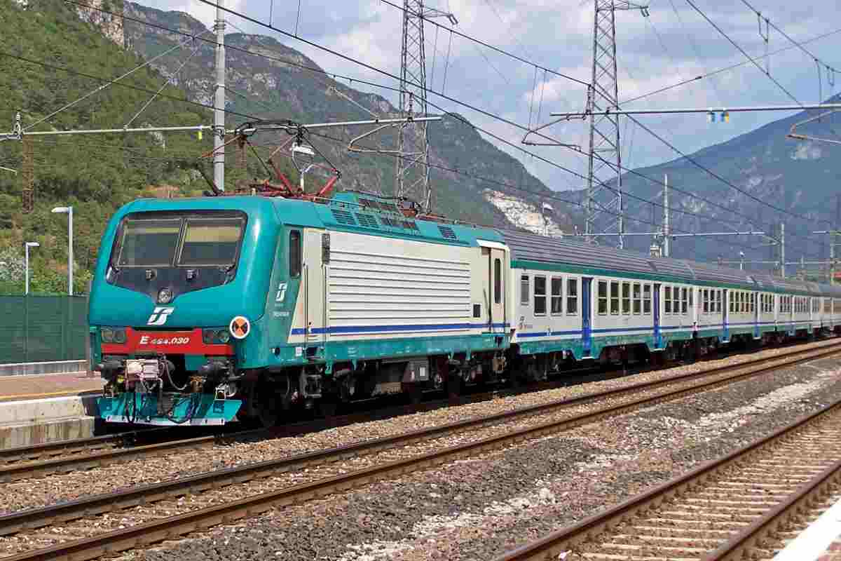 Un treno regionale
