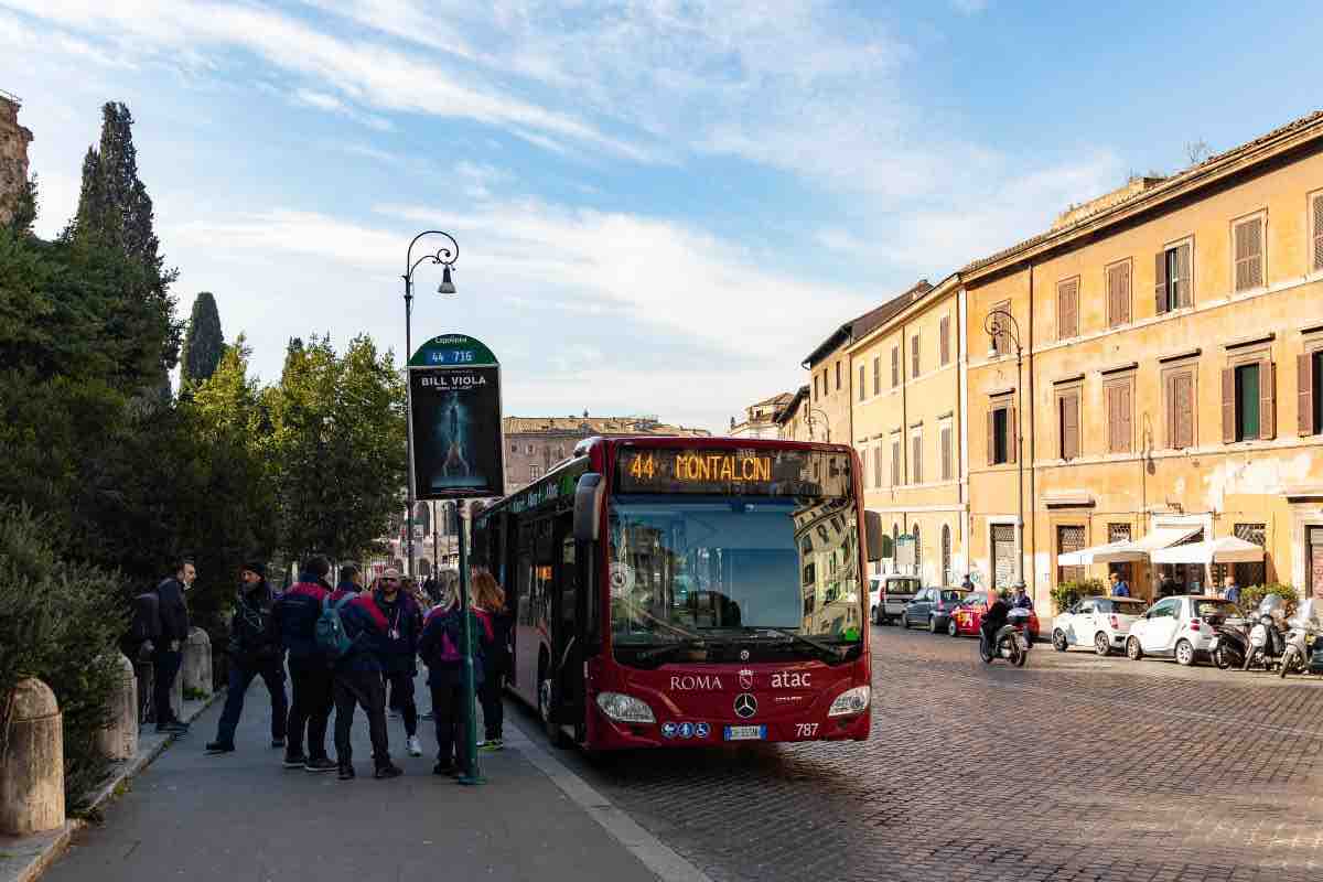 blocco strade roma centro