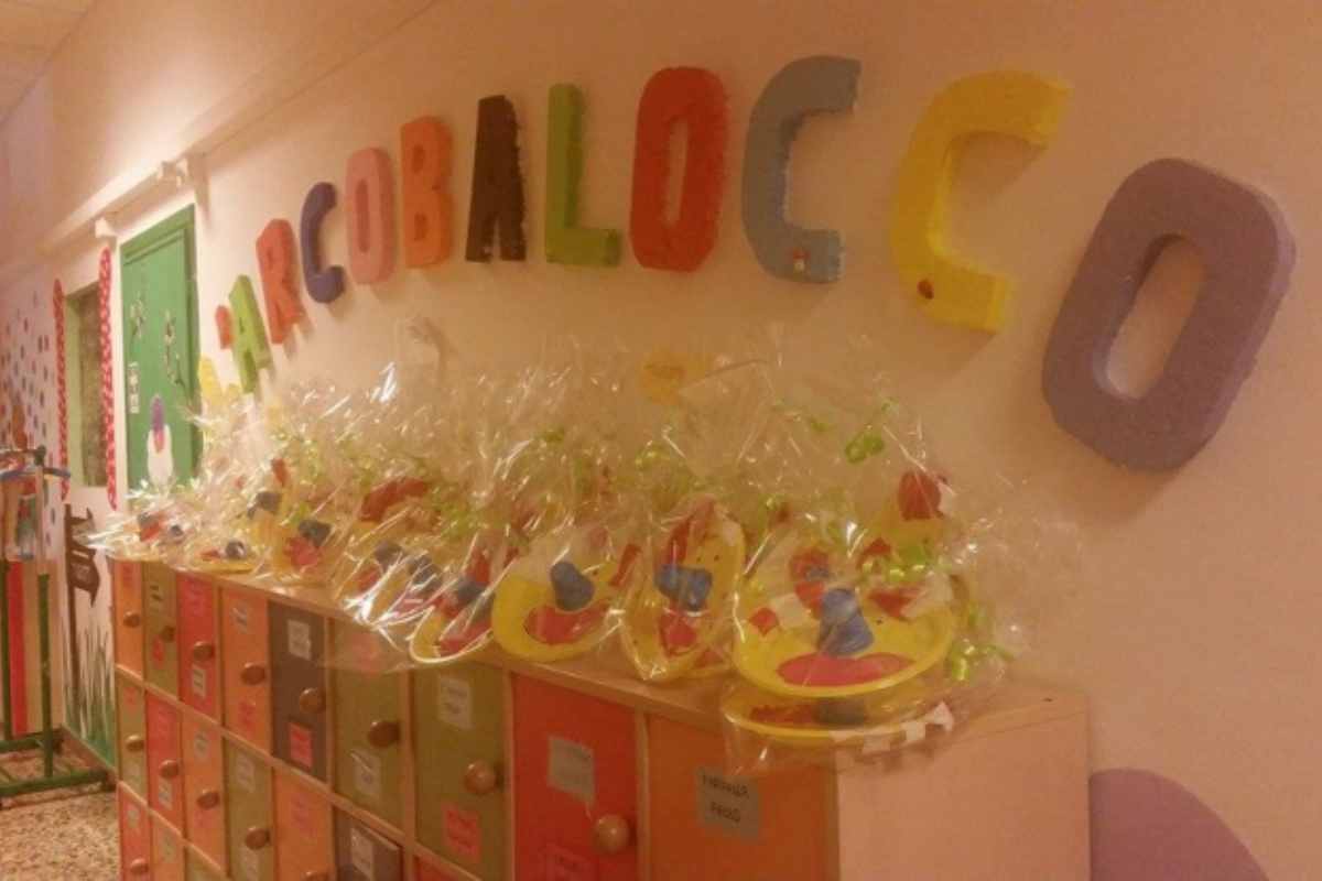 L'asilo nido dove è morta la bimba a Tivoli