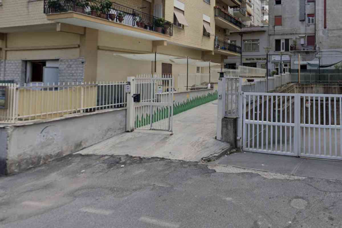 L'ingresso dell'Asilo Nido