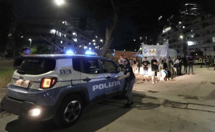 Polizia in azione a Roma