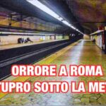 Stupro sulla metro