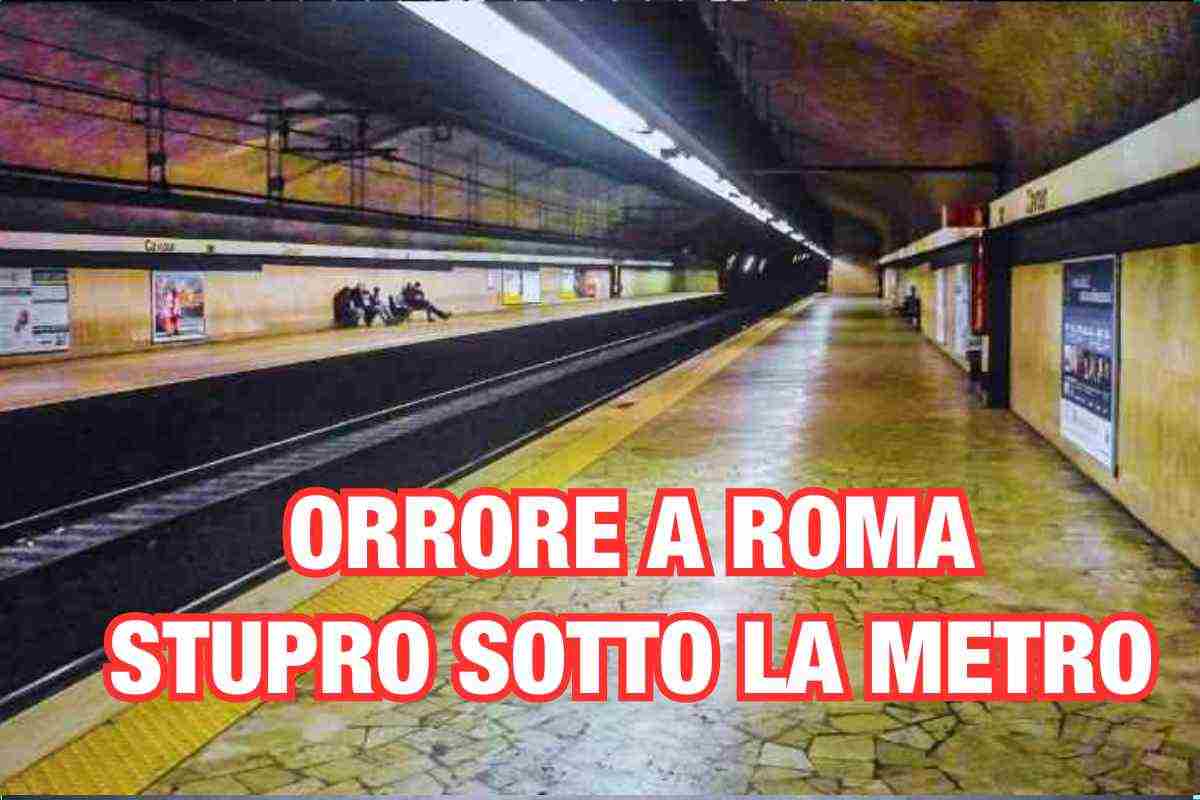 Stupro sulla metro